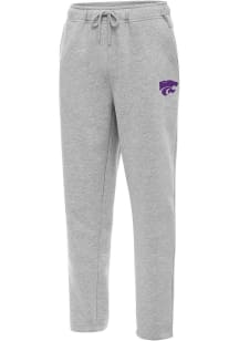 Antigua K-State Wildcats Mens Grey Victory Sweatpants