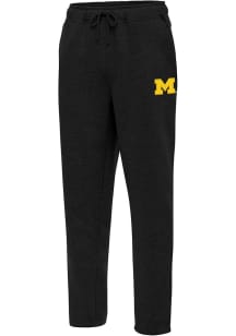 Antigua Michigan Wolverines Mens Black Victory Sweatpants
