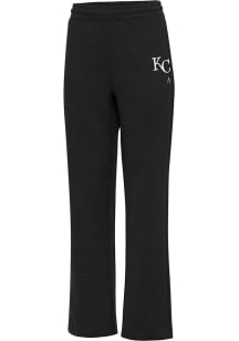Antigua Kansas City Royals Womens Victory Black Sweatpants