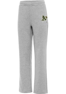 Antigua Oakland Athletics Womens Victory Grey Sweatpants