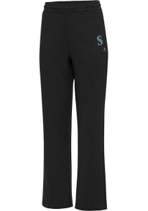 Antigua Seattle Mariners Womens Victory Black Sweatpants
