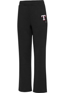 Antigua Texas Rangers Womens Victory Black Sweatpants