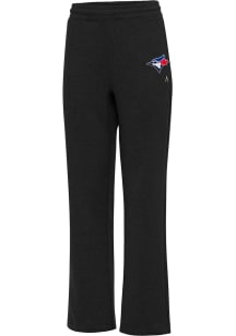 Antigua Toronto Blue Jays Womens Victory Black Sweatpants