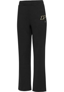 Antigua Purdue Boilermakers Womens Victory Black Sweatpants