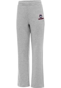 Antigua UConn Huskies Womens Victory Grey Sweatpants