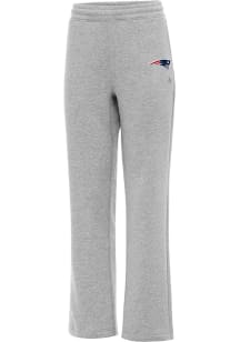 Antigua New England Patriots Womens Victory Grey Heather Sweatpants