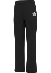 Antigua Toronto Maple Leafs Womens Victory Black Sweatpants