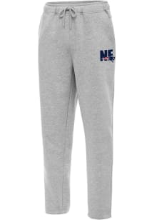 Antigua New England Patriots Mens Grey Chainstitch Victory Sweatpants