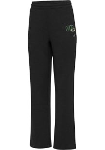 Antigua Green Bay Packers Womens Chainstitch Victory Black Sweatpants