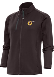 Antigua San Diego Padres Womens Brown Cooperstown Generation Light Weight Jacket