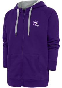 Antigua Minnesota Vikings Mens Purple Classic Victory Long Sleeve Full Zip Jacket