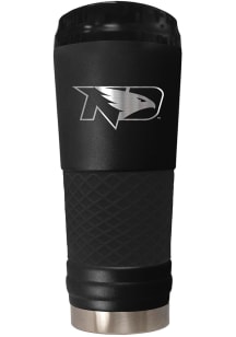 North Dakota Fighting Hawks Stealth 24oz Powder Coated Stainless Steel Tumbler - Black