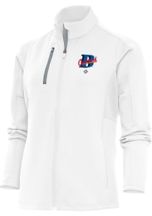 Antigua Cleveland Buckeyes Womens White Generation Light Weight Jacket