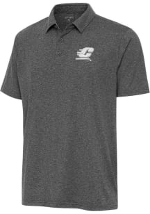 Antigua Central Michigan Chippewas Mens Black Par 3 Edition Short Sleeve Polo