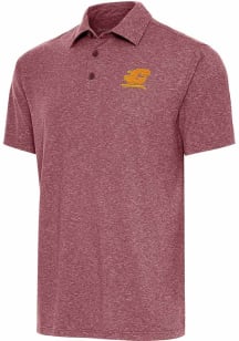 Antigua Central Michigan Chippewas Mens Maroon Par 3 Short Sleeve Polo