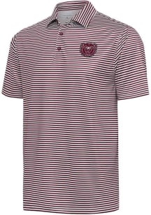 Antigua Missouri State Bears Mens Maroon Skills Short Sleeve Polo