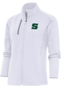 Antigua Slippery Rock Womens White Generation Light Weight Jacket