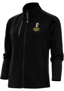 Antigua Columbus Crew Womens Black 2023 MLS Cup Champions Generation Light Weight Jacket