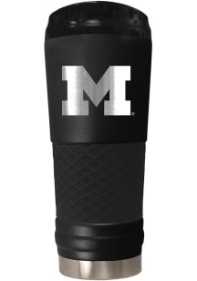 Michigan Wolverines Stealth 24oz Powder Coated Stainless Steel Tumbler - Black