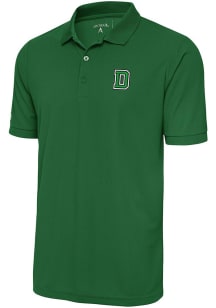 Antigua Dartmouth Big Green Mens Green Legacy Pique Short Sleeve Polo