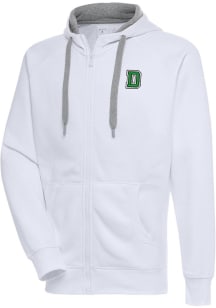 Antigua Dartmouth Big Green Mens White Victory Long Sleeve Full Zip Jacket