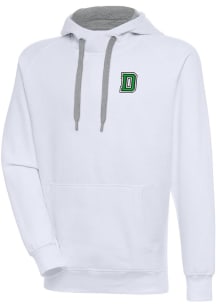 Antigua Dartmouth Big Green Mens White Victory Long Sleeve Hoodie