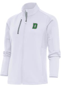 Antigua Dartmouth Big Green Womens White Generation Light Weight Jacket