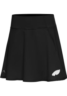 Antigua Philadelphia Eagles Womens Black Mono Chip Skort Skirt