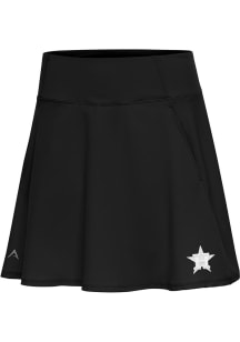 Antigua Houston Astros Womens Black Chip Skort White Logo Skirt