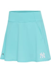 Antigua New York Yankees Womens  Chip Skort White Logo Skirt