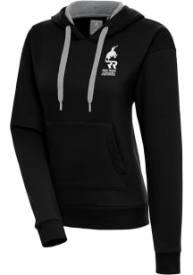 Antigua Arizona Ridge Riders Womens Black Victory Hooded Sweatshirt