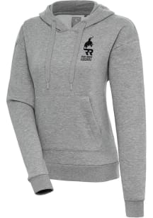 Antigua Arizona Ridge Riders Womens Grey Victory Hooded Sweatshirt