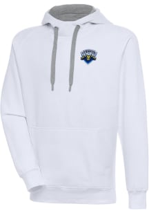 Antigua Nashville Stampede Mens White Victory Long Sleeve Hoodie