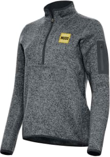 Antigua Harvey Mudd College Womens Grey Fortune Qtr Zip