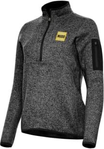 Antigua Harvey Mudd College Womens Black Fortune Qtr Zip