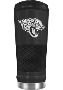 Jacksonville Jaguars Stealth 24oz Powder Coated Stainless Steel Tumbler - Black