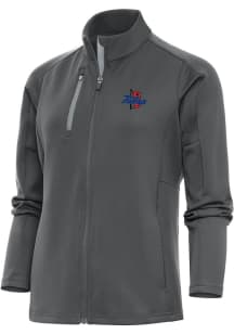 Antigua Tulsa Golden Hurricane Womens Grey Carbon Generation Light Weight Jacket