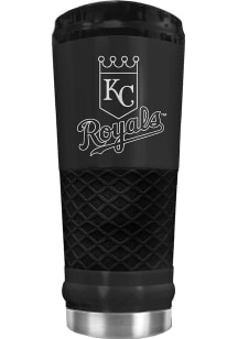 Kansas City Royals Stealth 24oz Powder Coated Stainless Steel Tumbler - Black