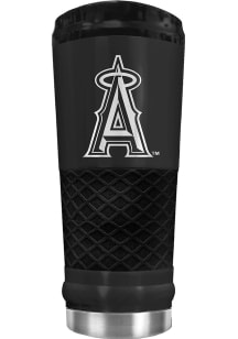 Los Angeles Angels Stealth 24oz Powder Coated Stainless Steel Tumbler - Black