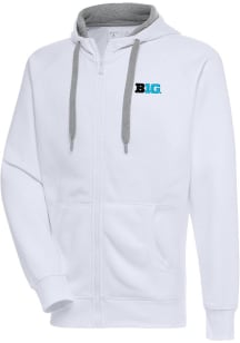 Antigua Big Ten Mens White Victory Big and Tall Light Weight Jacket