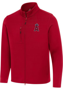 Antigua Los Angeles Angels Mens Red Objection Light Weight Jacket