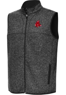 Antigua Boston Red Sox Mens Black Fortune Sleeveless Jacket
