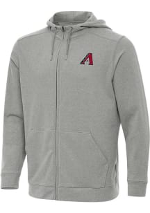 Antigua Arizona Diamondbacks Mens Grey Effortless Light Weight Jacket