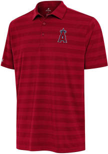 Antigua Los Angeles Angels Red Tunnel Big and Tall Polo