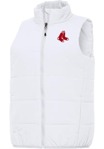 Antigua Boston Red Sox Womens White Experience Vest