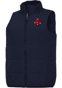 Antigua Boston Red Sox Womens Navy Blue Experience Vest