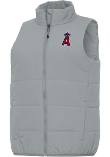 Antigua Los Angeles Angels Womens Grey Experience Vest