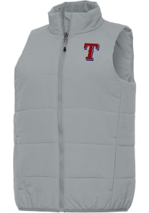 Antigua Texas Rangers Womens Grey Experience Vest