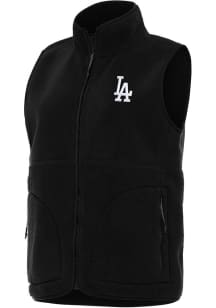 Antigua Los Angeles Dodgers Womens Black Nostalgic Vest