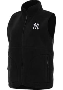 Antigua New York Yankees Womens Black Nostalgic Vest
